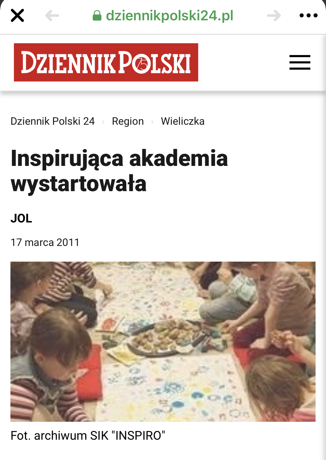 Inspirująca akademia wystartowała